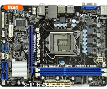 Folosit ASRock H61M-VS LGA 1155 DDR3 RAM 16G grafica Integrata in Placa de baza