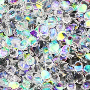 Formă de semilună cehă Transparent de Cristal Margele de Sticla Vrac Margele Spacer Pentru Handmade Bijuterii Farmec a Face Meserii DIY Accesorii