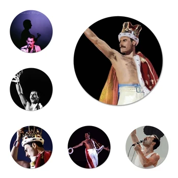 Freddie Mercury trupa Queen Broșă Pin Cosplay Insigna Accesorii Pentru Haine Rucsac Decor Cadou
