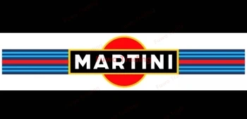 Fuwo de Tranzacționare Martini Racing PVC Autocolante Auto Moto Dungi Exterioare de Vinil Decal Corpul Autocolante Sprijin Privat de Personalizare
