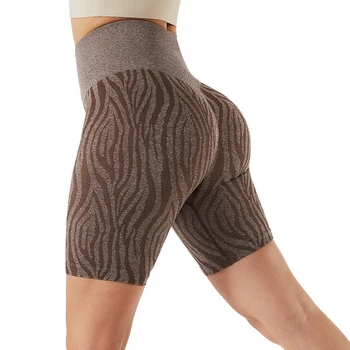 Fără Sudură Femei Pantaloni Scurți De Înaltă Waisted Jambiere Sport Comprimare Burta Yoga Scurt 2022 Pantaloni Liftingul De Fitness Scrunch Pantaloni Scurți