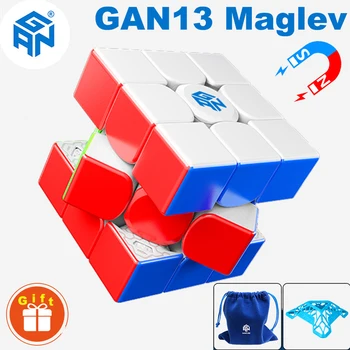 GAN13 M Magnetice 3×3 Maglev UV Magic Cube 3x3 GAN 13 Profesională Rubik 3x3x3 Viteza de Puzzle Frământa Jucării pentru Copii Rubick Cubo