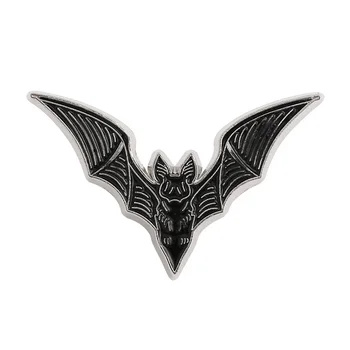 Gotic Bat Brosa Email Pin Moda Vrăjitoare Stil Bărbați Femei Haine Rucsac Blugi Pulover Pin La Modă Pentru Copii De Halloween Cadouri