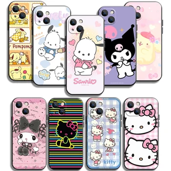 Hello Kitty Drăguț 2023 Cazuri de Telefon Pentru iPhone 11 12 Pro MAX 6S 7 8 Plus XS MAX 12 13 Mini X XR SE 2020 Capac Spate TPU Moale
