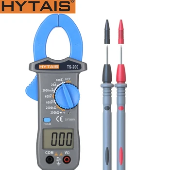 HYTAIS TS200 Anti-burn Digital ampermetric AC/DC 1999 Contează Inteligent Tester Portabil Electrician Multimetru