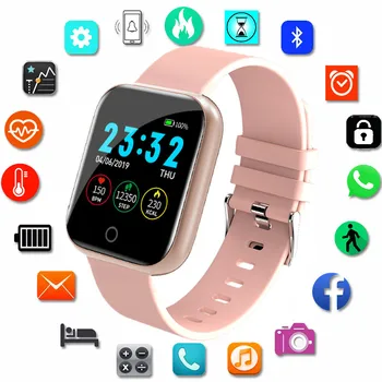 I5 Ceas Inteligent Bluetooth Ecran Tactil Smartwatch Sport Fitness Impermeabil Bărbați Femei Ceasuri Tensiunii Arteriale Monitor De Ritm Cardiac