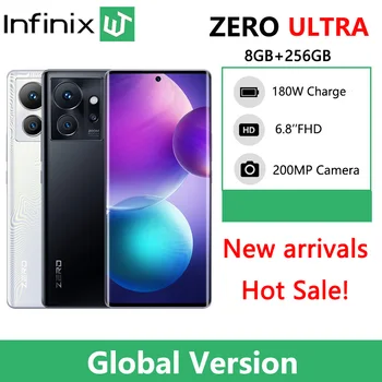 Infinix Zero Ultra 8GB 256GB 180W Thunder Taxa 5G Smartphone D920 6 mile 5G Procesor de Telefon Mobil 200MP 6.8