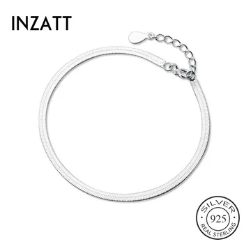 INZATT Real Argint 925 Minimalist Bratara Pentru Femei de Moda de Petrecere Bijuterii Fine Hiphop Accesorii Cadou