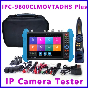 Ipc Tester 9800 adhs Plus Tester Cctv aparat de Fotografiat Monitor Pentru Camera de Securitate Wifi Monitor Cftv Hd Ip Test Rj45 Hdmi 4k Tester de Cablu