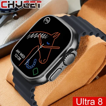 IWO Ceas Inteligent Bărbați Seria Ultra 8 Smartwatch Femei Sport Bluetooth Suna Ceasul Rata de Inima Fitness Tracker 1.99 Inch Ecran HD