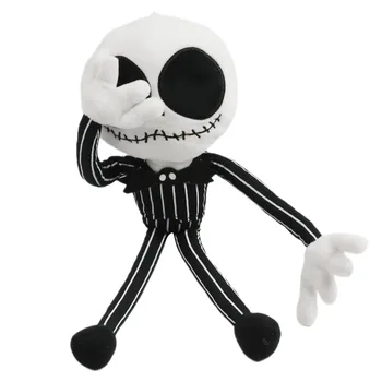 Jack Skellington Jucării de Pluș 40cm Schelet Halloween Amuzant Păpuși Drăguț de Pluș Drăguț Lucruri Moale Anime Cadouri Pentru Baiat