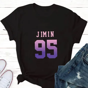 Jimin tricouri femei suga rapmonster kpop tricou v(taehyung) jungkook haine punk topuri de moda de sex feminin grunge îmbrăcăminte picătură navă