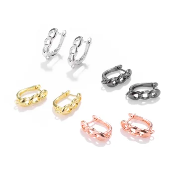 JunKang 1pair trei forma de inel cercei accesorii pentru bijuterii DIY manual de sex feminin materiale