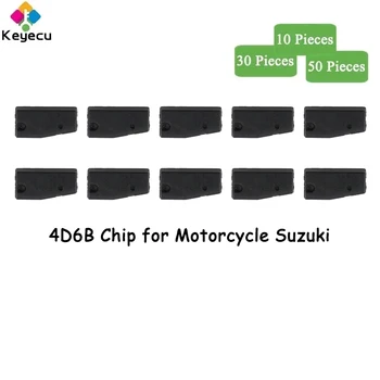 KEYECU 10 30 50 Bucati Carbon 4D6B Transponder Cheie cu Cip pentru Motocicleta Suzuki GSX GSXR 600 750 1000 GS