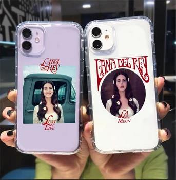 Lana Del Rey Pofta De Dragoste de Telefon Caz Pentru iPhone 14 11 12 Mini 13 14 Pro XS Max X 14 8 7 Plus SE XR Coajă Transparent
