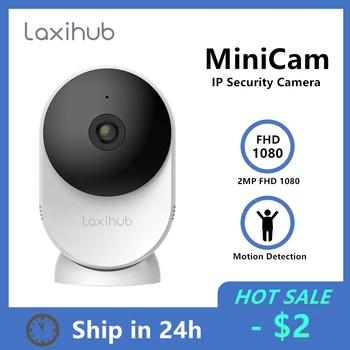 Laxihub 1080P Camera Foto 2.4 G Wifi de Interior Video Camera IP AI Sistem de Securitate Acasă Mini Camere video Baby Monitor Webcam