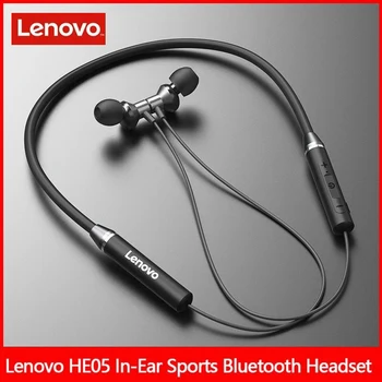 Lenovo HE05 Bluetooth Căști fără Fir, Căști Sport Căști Impermeabil Dopuri de urechi HiFi Pentru Xiaomi, Huawei, iPhone, Telefon Android