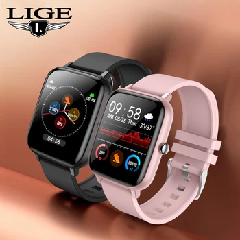 LIGE Ceas Inteligent Pentru Femei Bluetooth Smartwatch Respirația Formare de Monitorizare a ritmului Cardiac Ceas Digital Impermeabil Bărbați Reloj Hombre