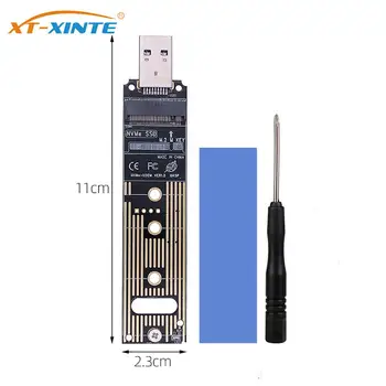 M. 2 pentru NVME să USB3.1 Tip-A /JMS583 Adaptor pentru 2230/2242/2260/2280 M2 SSD Converter