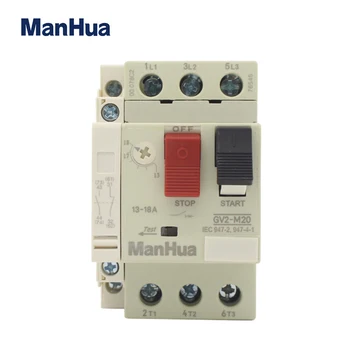 ManHua GV2-M20C 13-18A 3P Ue690V 50/60Hz Protecție Motor Întrerupător de Circuit