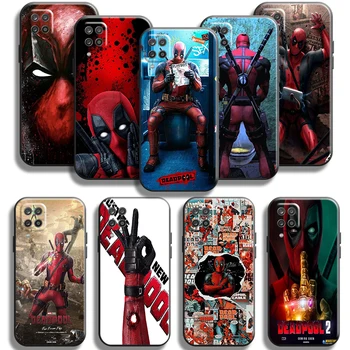 Marvel Deadpool Caz de Telefon Pentru Samsung Galaxy M52 M51 M31S M31 M32 M30S M20 M22 M11 M12 TPU Coque Protecție Completă