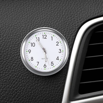 Masina Ceas Ornamente Auto Ceas De Ventilație De Evacuare Clip Mini Decor Auto Tabloul De Bord Timp De Afișare Ceas În Accesorii Auto