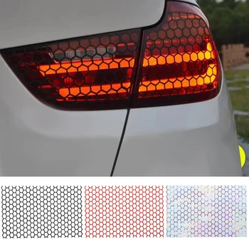 Masina Fagure de miere Autocolant Auto Spate Coada de Lumină Acoperă Multicolor Coada-lampa Decal Auto Exterioare Accesorii Coafura