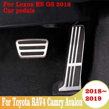 Masina Pedala de Accelerație Pedala de Frână Pad Acoperire MT Pentru Toyota RAV4 Camry Avalon 2018 2019 Pentru Lexus ES GS 2018 Accesorii Auto