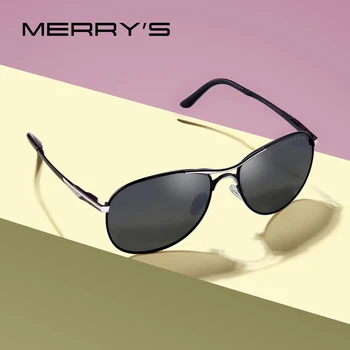 MERRYS DESIGN Bărbați Clasic Polarizat ochelari de Soare Barbati Pilot Ochelari Pentru Conducere de Lux Nuante UV400 S8712N