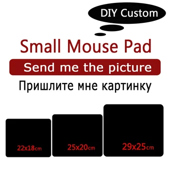 Mic Mouse Pad DIY Personalizate Drăguț Pătrat Mouse Pad două Săptămâni Pc Gamer Completați Mini Pc Covor Anime Laptop Kawaii Jocuri 22x18cm