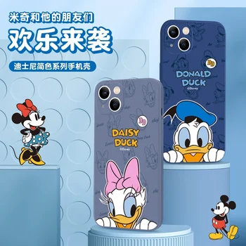 Mickey Disney Telefon Caz Pentru iPhone 11 12 13 Pro Mini MAX 6 6S 7 8 Plus X XR XS MAX SE 2020 Silicon Moale TPU Capacul din Spate Funda