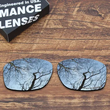 Millerswap Rezista la Apa de mare la Coroziune Polarizat Lentile de Înlocuire pentru Oakley Jupiter Squared ochelari de Soare Argintiu Metalizat