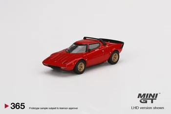 MINIGT 1:64 Lancia Stratos HF Stradale Rosso Arancio MGT00365-L LHD