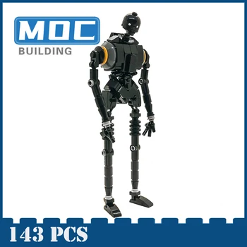 MOC Bloc K-2 Robot Rogue Trooper O Acțiune Figura Jucării de Construcție Stele Serie Război Spațiu Cadou Pentru Copii