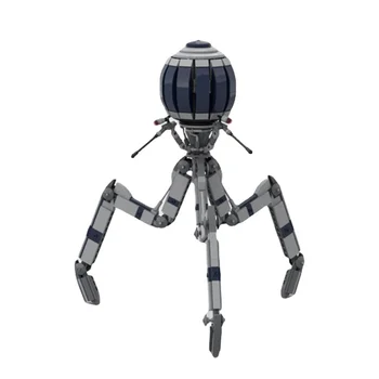 MOC Războaie Spațiu Tri-fighter Robot Octuptarra Magna Star Luptător Set de Blocuri de Construcție a Asambla Caramida Părți Copil STEM Jucărie DIY Cadou
