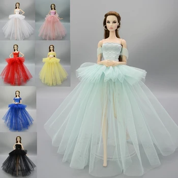 Moda Costum de Haine Pentru Papusa Barbie Rochie Vestidoes Multi-strat Rochii de Partid Utilaje Pentru 1/6 Papusa Accesorii Copii Jucarii