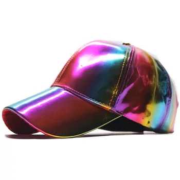 Moda Rainbow de Culoare Schimbare Pălării Capac de Lux hip-hop Înapoi în Viitor Bigbang G-Dragon Sepci de Baseball Floppy Hat