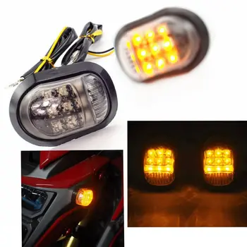 Motocicleta 12V LED de semnalizare Lumina Schimbare Lumini de Semnalizare Indicator Pentru Honda Grom MSX125 MSX 125