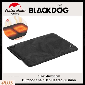 Naturehike-Blackdog În Aer Liber Portabil Scaun Pernă Încălzită Iarna Caldura Proofcold Scaun Perna Singur Scaun Perna Usb Platesc