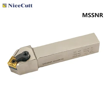 Nicecutt MSSNR/L cutite de Strung CNC Externe Suport Pentru SNMG1204 Carbură de Cotitură a Introduce