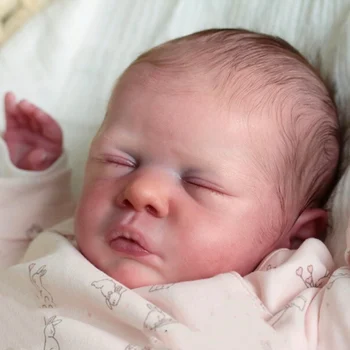 Noi Bebe Papusa Reborn Kit Romy Dormit Nou-Născut Aspect Minunat Copil Adevărat Vinil 19 Inch Gol Neterminate Matrite Jucărie Pentru Fata Cadou