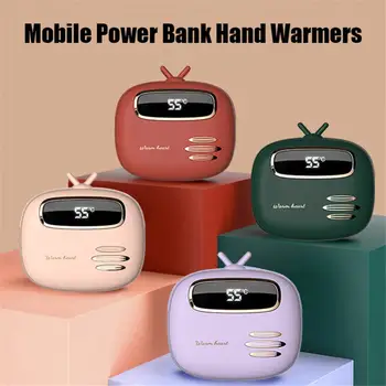 Noi De Iarnă Mini Usb Portabil De Catifea Mână Mai Cald Mobile Power Bank Încălzit De Mână Reîncărcabilă Încălzire Handwärmer Calentador
