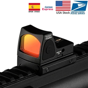 NOI Stoc Mini RMR Red Dot Vedere Colimator Glock Pușcă Reflex Vedere domeniul de Aplicare Voor Airsoft Armă de Vânătoare