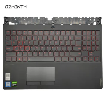 Nou Pentru Lenovo Legiunea Y530 Y530-15ICH Y7000 zonei de Sprijin pentru mâini majuscule cu Tastatură cu iluminare de fundal Roșu