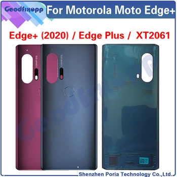 Noul Capac Pentru Motorola Edge+ (2020) XT2061 XT2061-3 Capac de Baterie Usa de Locuințe Caz Pentru Moto Edge Plus 2020 Capacul din Spate