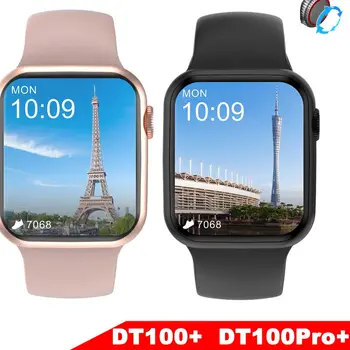 Noul Ceas Inteligent de Oameni IWO 13 Pro DT100+ DT100 Pro Plus Smartwatch Dinte Apel 1.78 Inch Rotație Rotary Butonul IP68 Femei