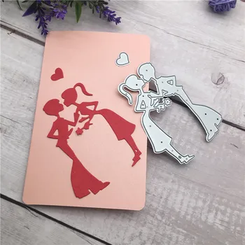 Nunta și Dragoste Tăiere a Metalelor, Matrițe, pentru Ștanțare Album foto Timbre DIY Scrapbooking Carduri de Meserii de Hârtie Stencil Moare Nou