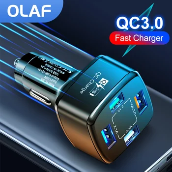 OLAF QC3.0 3.1 O Masina Încărcător Rapid de Încărcare de Tip C PD QC3.0 mai Multe Porturi USB Încărcător Pentru iPhone Xiaomi, Huawei Telefon Adaptor
