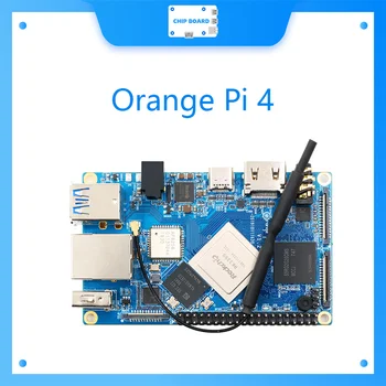 Orange Pi 4 4GB DDR4+ 16G EMMC Rockchip RK3399 Dual-coreCortex-A72+Quad-core Cortex-A53 Dezvoltare BoardSupport Android,ubuntu
