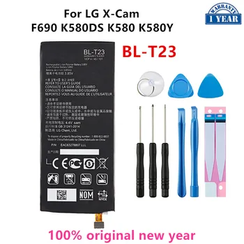 Original BL-T23 2430mAh Baterie Pentru LG X Cam X Cam XCam F690 K580DS K580 K580Y BL T23 Baterii de telefon Mobil+Instrumente
